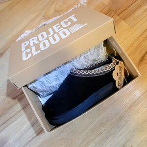 Project Cloud Black Women's Slippers